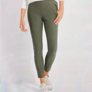 Banana Republic BR Standard Green High Rise Skinny Fit Luxe Sculpt Pant c5